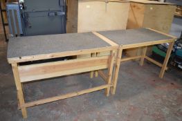 Two Worktables 60x160cm