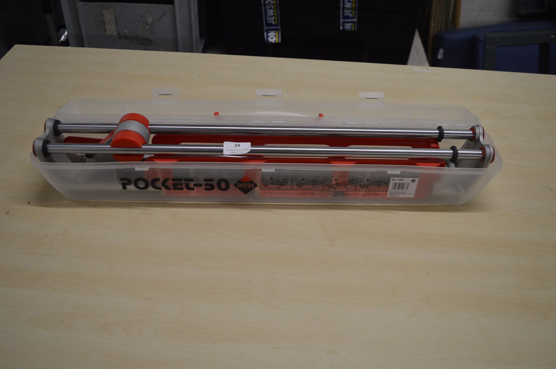 Rubi Pocket-50 Tile Cutter in Case