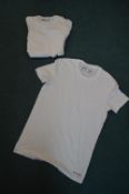 *Three Columbia White T-Shirts Size: S