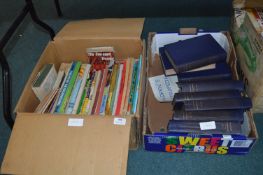 Two Boxes of Children's Annuals and Encyclopedias
