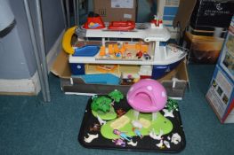 Play Mobil Panama Toy Cruise Ship plus Play Mushroom and Accessories