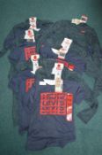 Six Levi's 2pc T-Shirt & Hoody Sets Size: M 7-8 ye