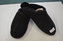 *Black Fluffy Slippers Size: 11