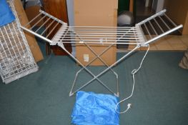 *Heated Folding Clothes Airer