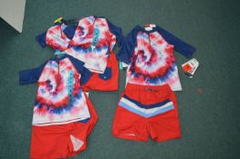 Four Andy & Evan Kid's 2pc Swim Sets (assorted siz