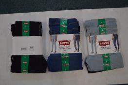 Three Levi's Girl's Jeggings 2pk Size: 8