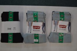 Three Levi's Girl's Jeggings 2pk Size: 8