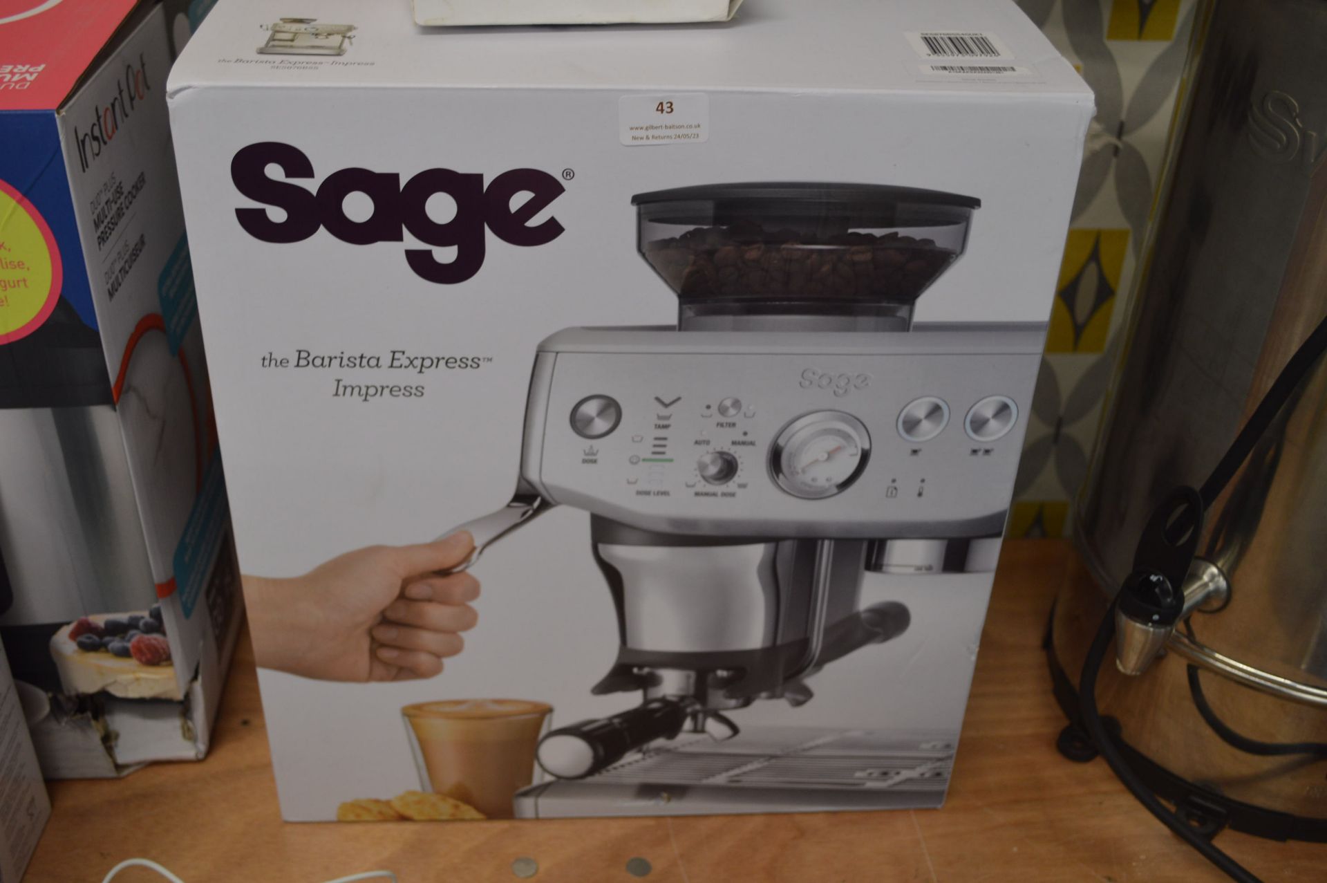 *Sage Barista Express Bean-to-Cup Coffee Machine