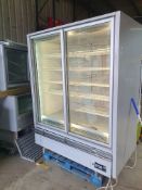 *Capital Hercules integral display freezer, single phase, 16amp supply. 1670w x 908d x 2070