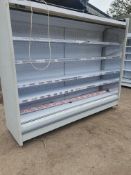*Coolfast/Bond Dallas 70/2500 remote chiller multideck cabinet. 2580w x 750d x 2140h