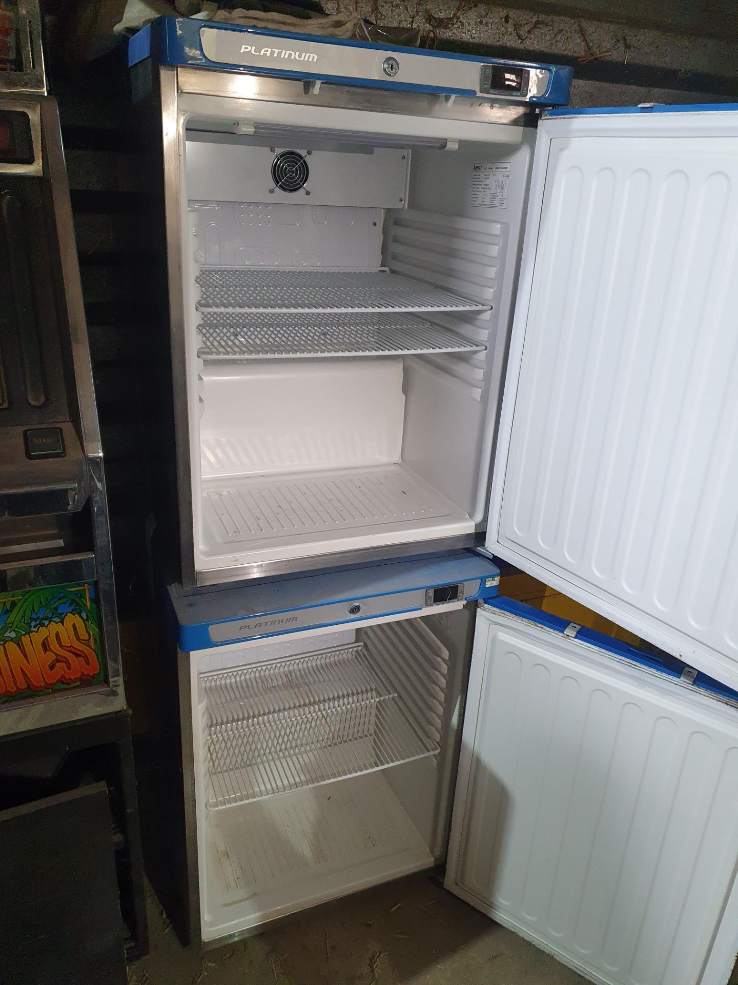 *2 x LEC semi-commercial fridges - Image 2 of 2