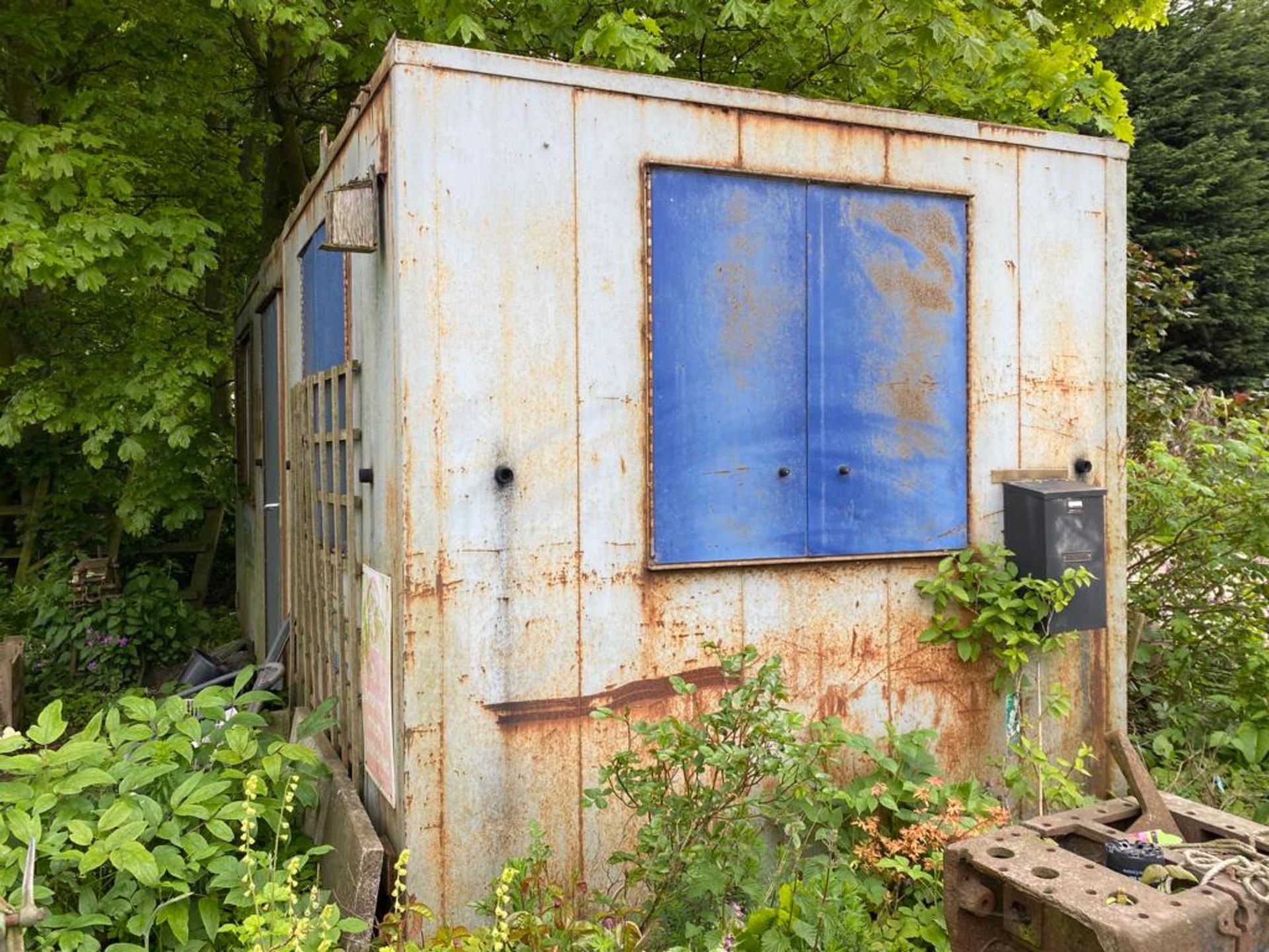 *20' site welfare container, heavy security door, steel window shutter, totally dry - Image 2 of 5