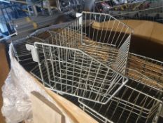 *2 boxes hook on display baskets (approx 20) 450wide