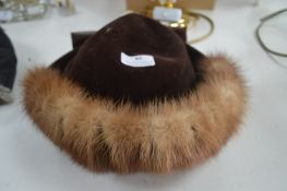 Vintage Ladies Fur Hat
