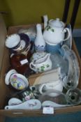 Vintage Pottery and Glassware, etc.