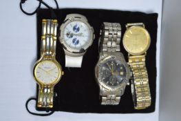 Four Wristwatches by Accurist etc.