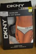 *Three DKNY Bikini Briefs Size: S