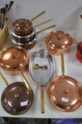 15pc Copper & Steel Cookware Set by Spring of Swit