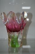 Retro Studio Glass Vase