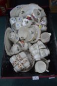 Vintage Cups and Saucers by Royal Stafford, etc.