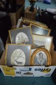 Small Gilt Framed Pictures and Prints