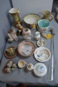 Quantity of Mixed Pottery Item including Wedgewood, Aynsley etc