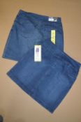 *Two S & Co. Denim Skirts Size: S