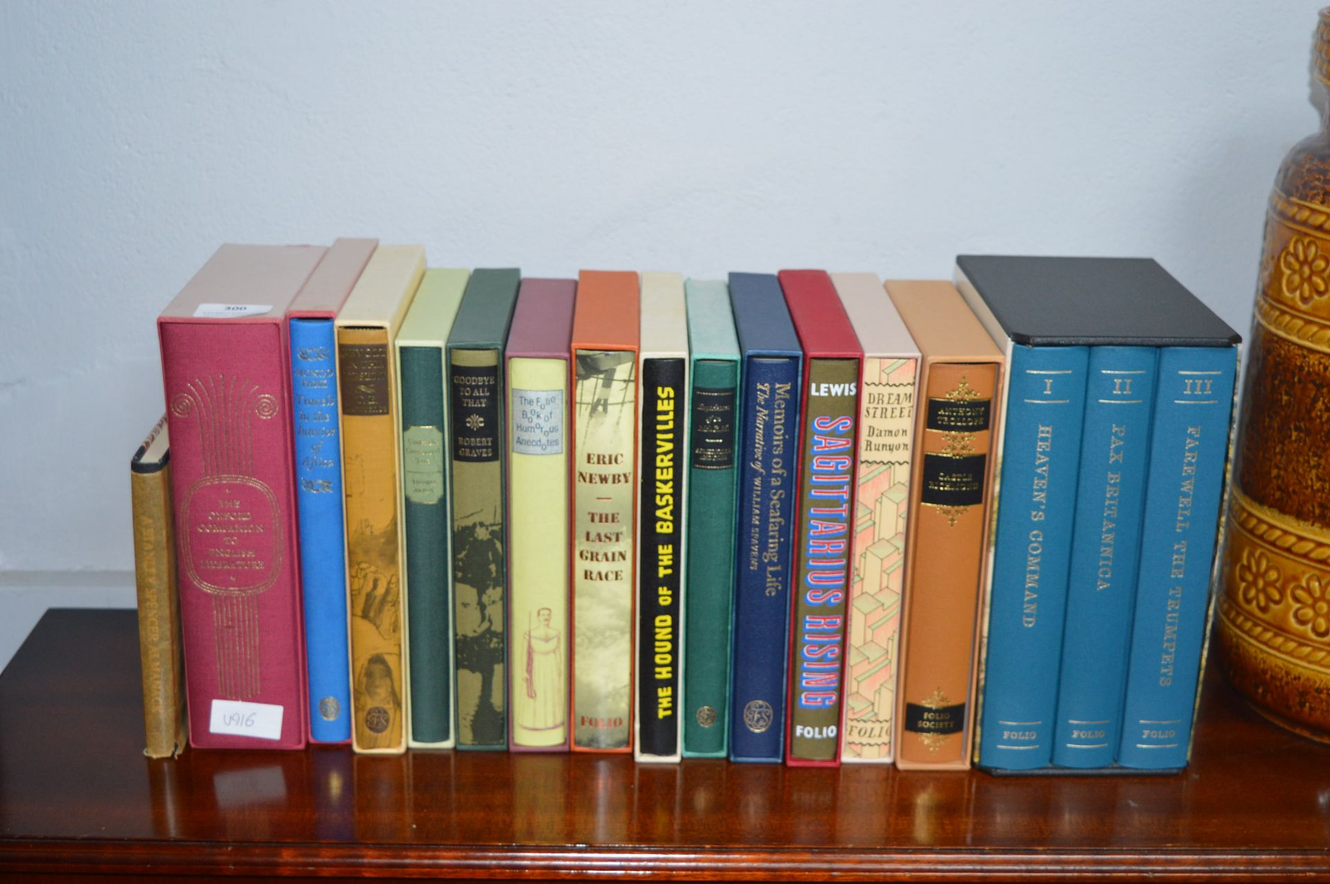 Fifteen Folio Society Cased Books plus Stanley Spe