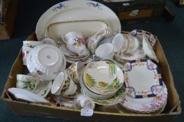 Vintage Tableware, Cups and Saucers by Spode, etc.