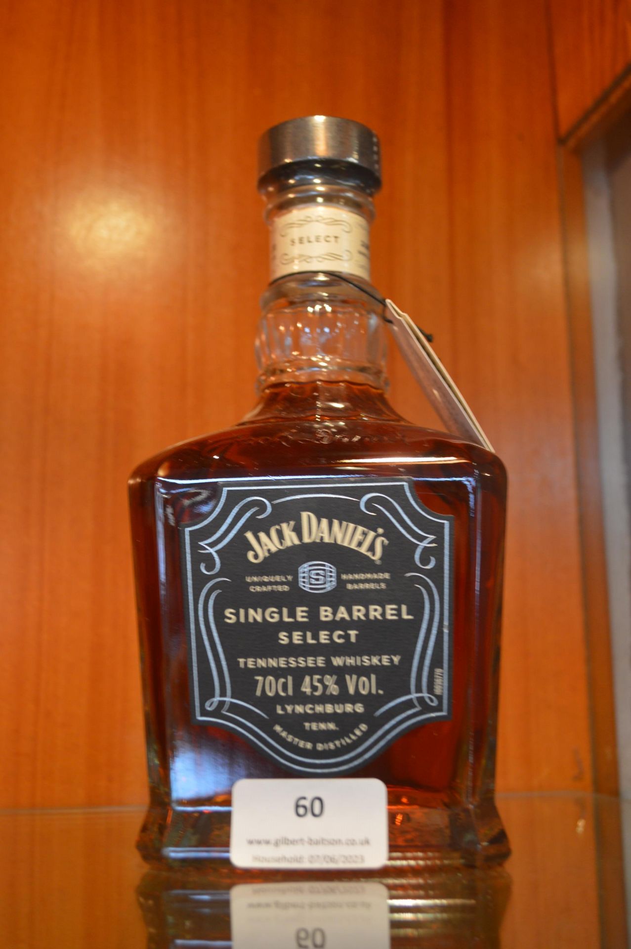 Jack Daniels Single Barrel Tennessee Whiskey 70cl