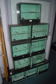 Ten Portable Bird Cages