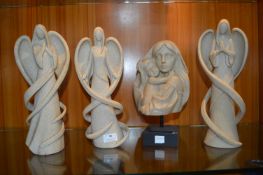 Four Leonard Collection Angels