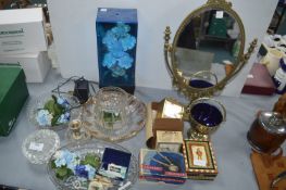 Glassware, Ornaments, Mirror, Collectibles, etc.
