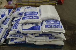 *Pallet of ~20 Bags of White Salt for Deicing