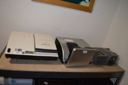 Three Assorted Projectors (conditions unknown)