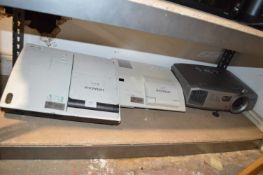 *Two Hitachi and One Epson Projectors (conditions
