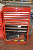 Two Part Toolbox with Contents