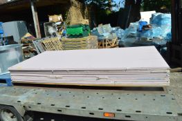 *Nineteen Sheets of Plasterboard ~2.4m x 1.2m