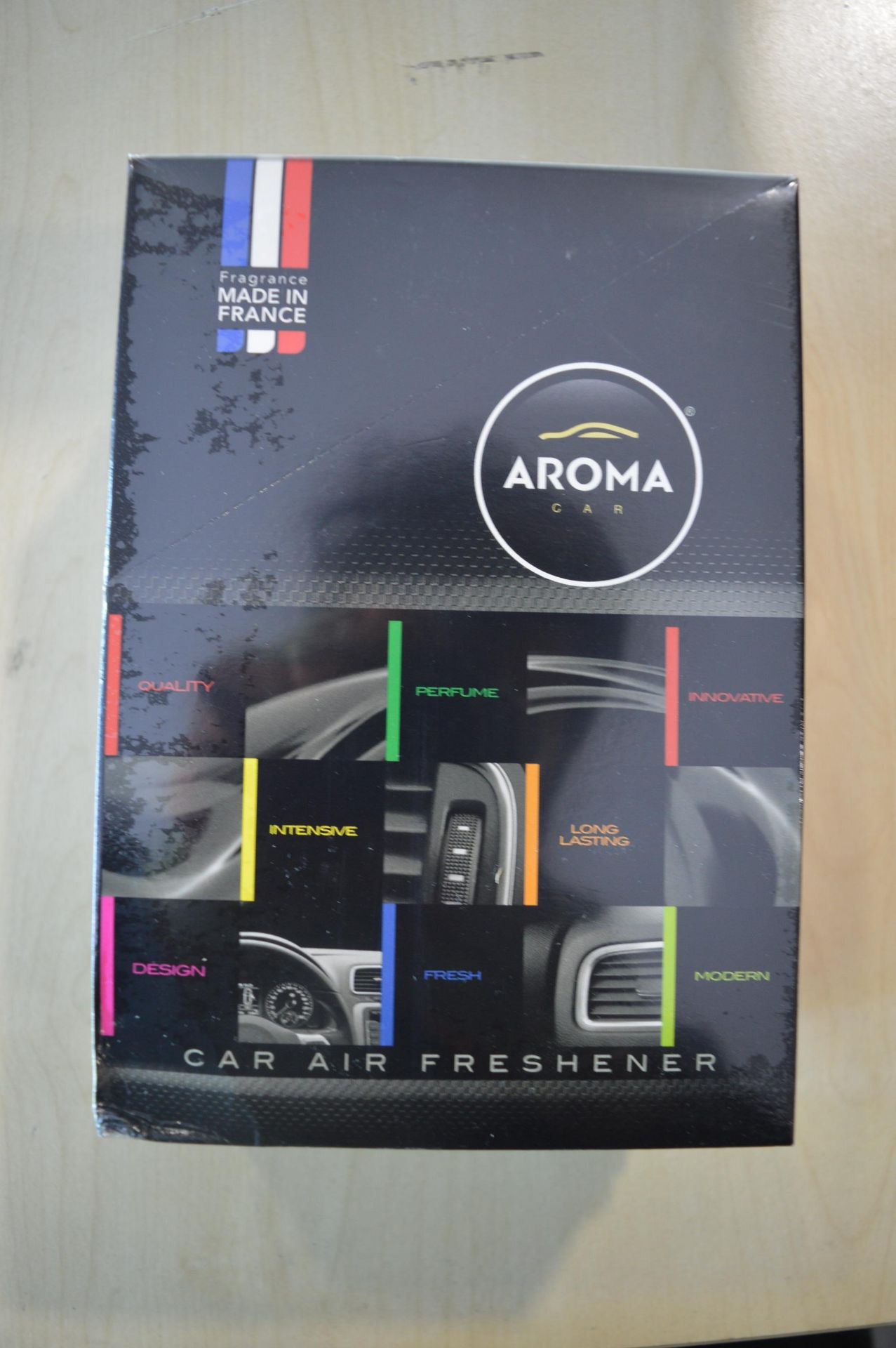 Aroma Car Clip Vanilla Air Freshener x60