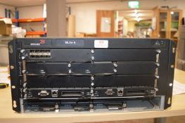* Brocade MLXE-4 Router Chassis