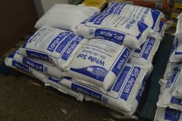 *Pallet of ~15 Bags of White Salt for Deicing