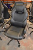 *Black Swivel Gaming Chair