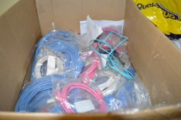 *Box of Assorted Network Cables