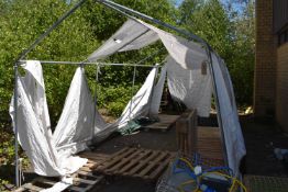 *Galvanised Steel Tubular Tent Frame (collection o