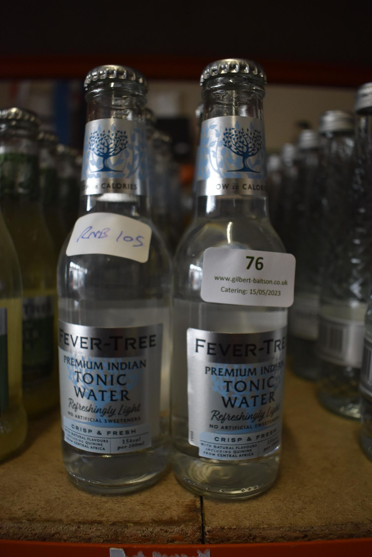 *21x 200ml Fever Tree Indian Tonic Water
