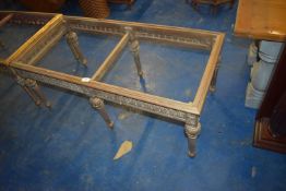 *Carved Occasional Table on Six Reeded Legs