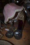 *Table Lamp, Moroccan Candle Holder, etc.