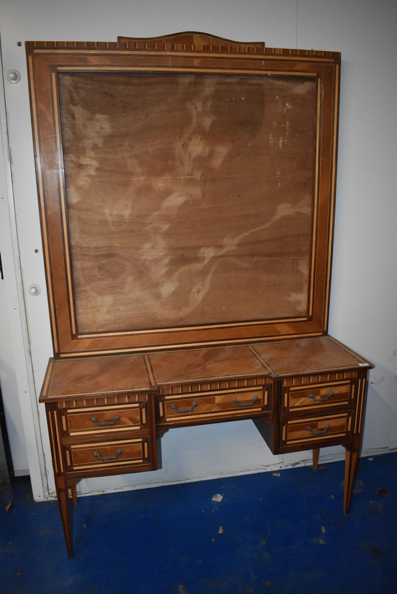 *Marquetry Dressing Table (requires mirror)