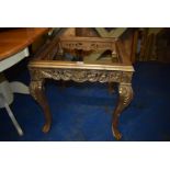 *Gilt Painted Occasional Table 60x60cm