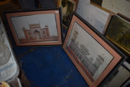 *Pair of Architectural Prints